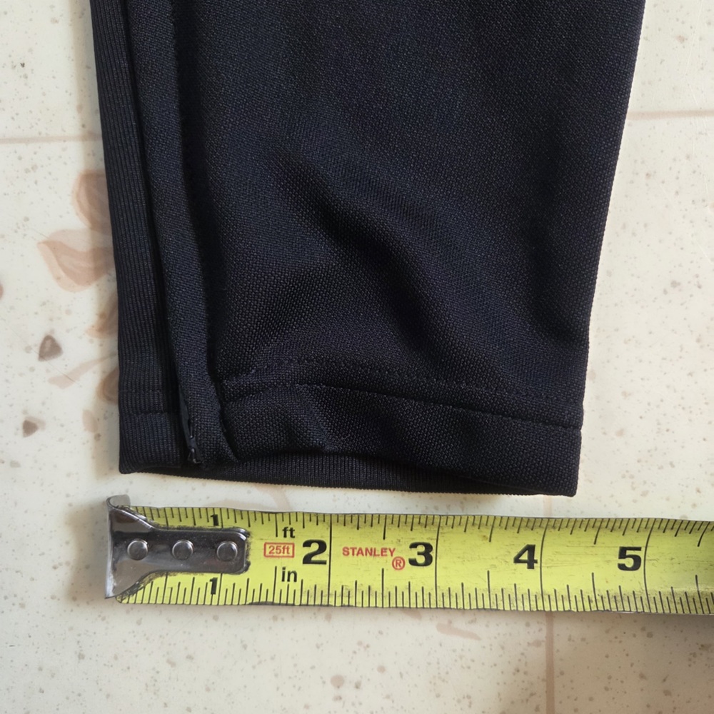 adidas Kids Black and Pink Sweatpants - Picture 6 of 8